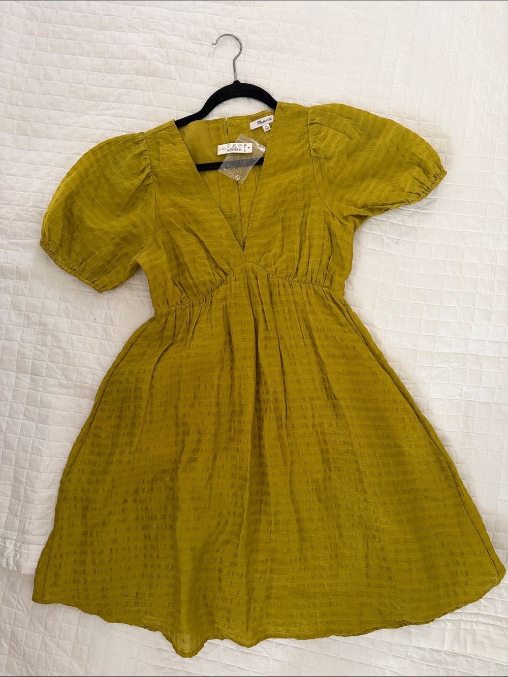 Madewell olive dress